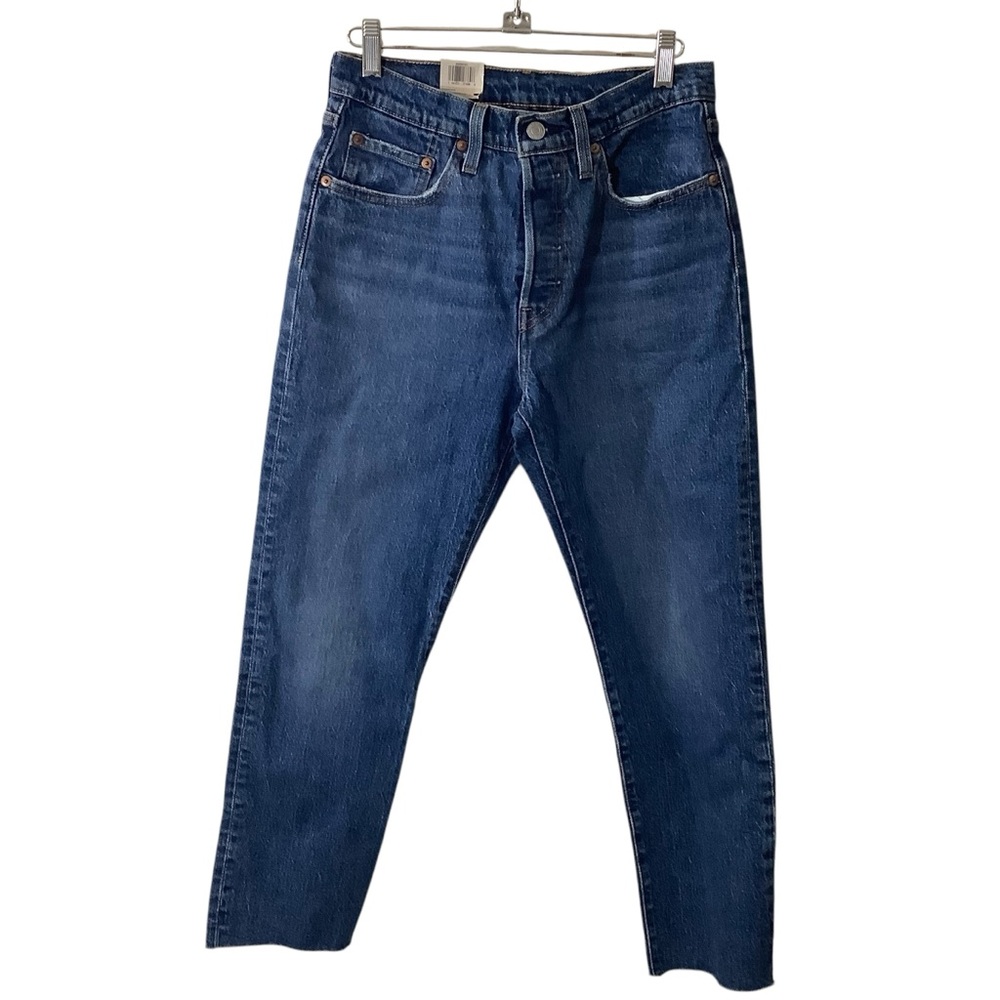 Levi’s 501 Crop High Rise Straight Leg Jeans NWOT 27x26